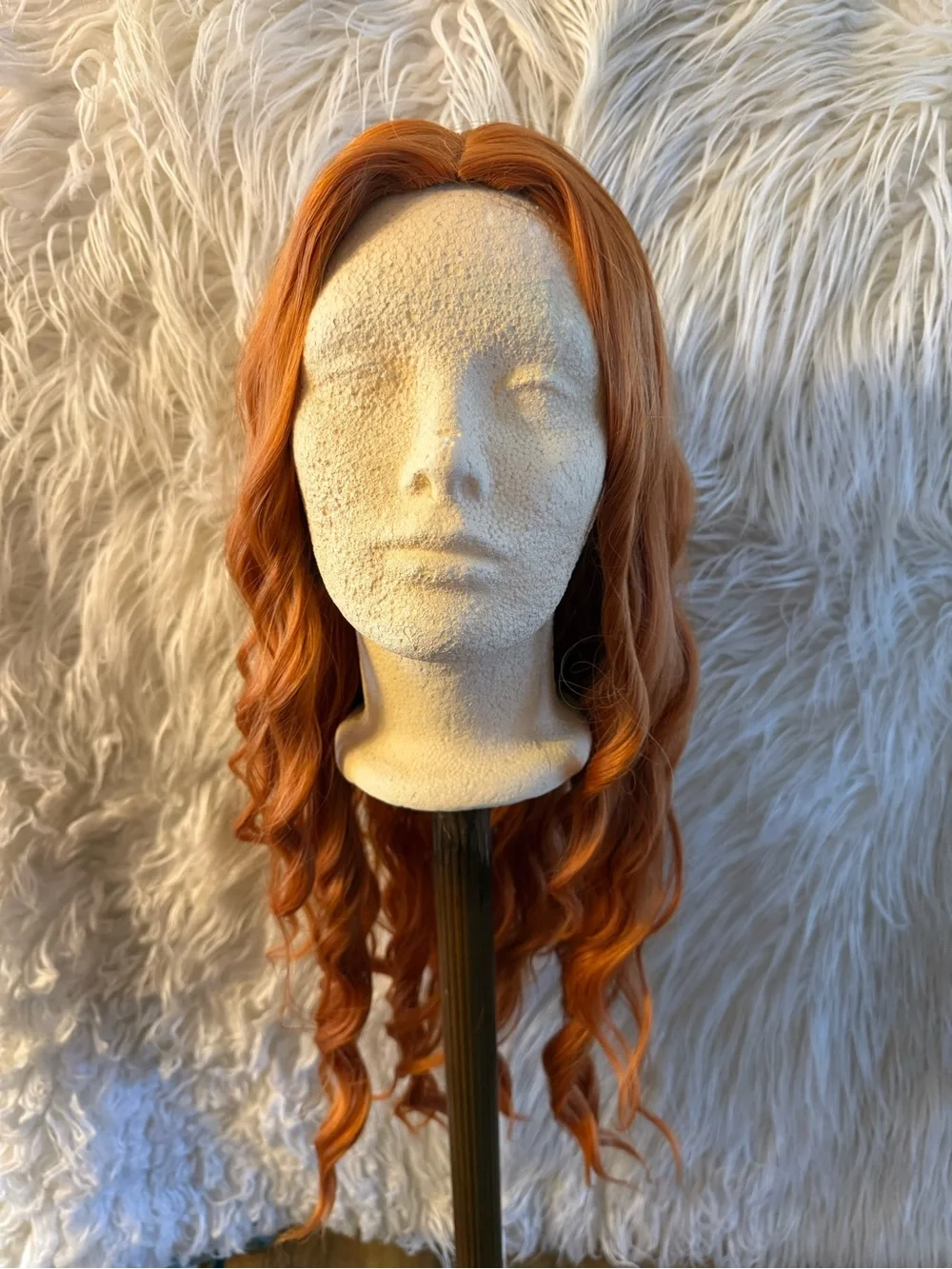 Red Copper Long Wavy Women’s Wig